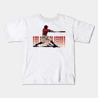 Retro Los Angeles Angels Slugger Kids T-Shirt